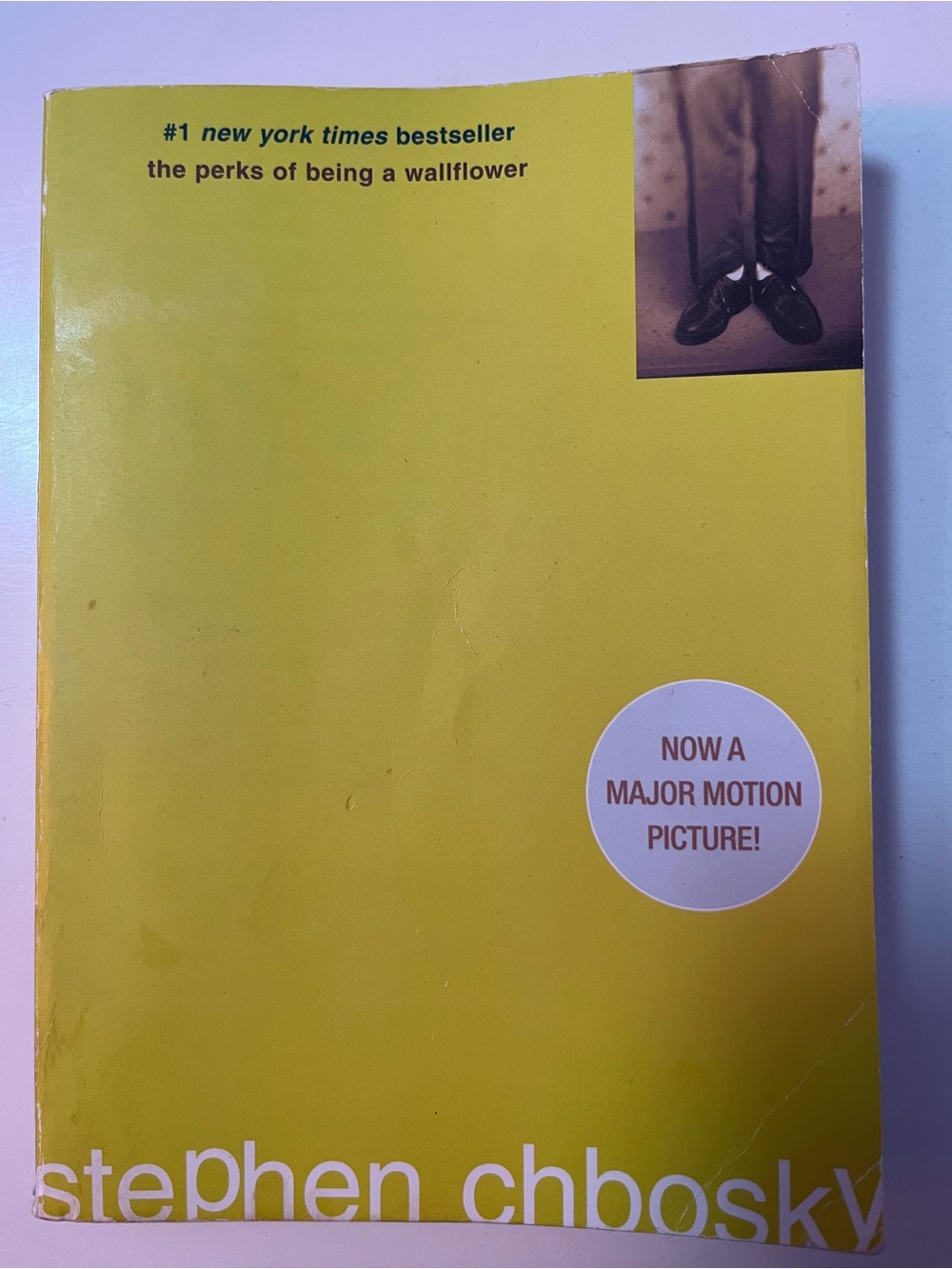 The Perks of Being a Wallflower - Yellow Paperback